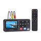Thredo VHS naar Digitaal Converter / Videorecorder - AV (RCA) / S-Video naar MP4 1080p - Zonder PC - 3 inch Scherm - USB/TF tot 512GB - HDMI Loop-Out - Inclusief Afstandsbediening - Zwart