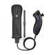 Thredo Remote Controller + Nunchuk voor Nintendo Wii / Wii U (Motion Plus) - Zwart