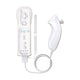Thredo Remote Controller + Nunchuk voor Nintendo Wii / Wii U (Motion Plus) - Wit
